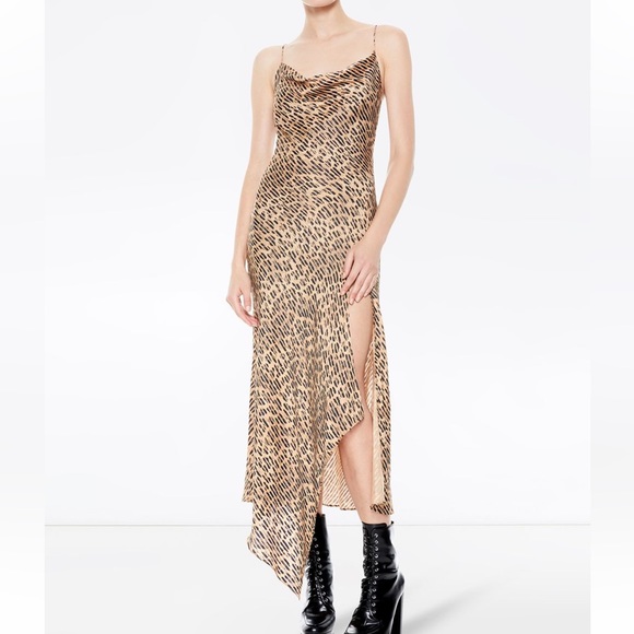 Alice + Olivia Dresses & Skirts - Alice + Olivia - Harmony Leopard Slip Dress - S2